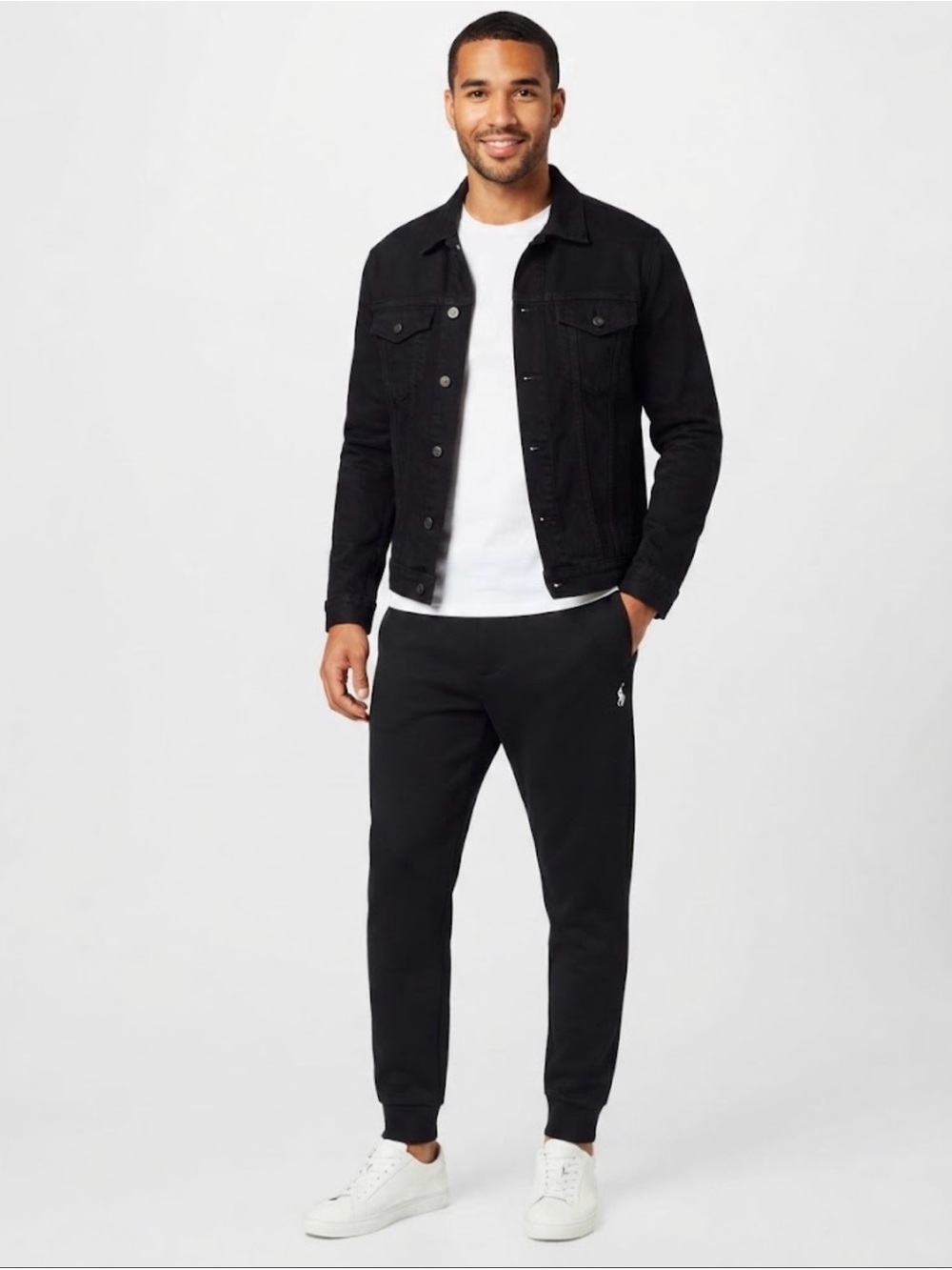 Polo by Ralph Lauren Black Jogger Sweatpants